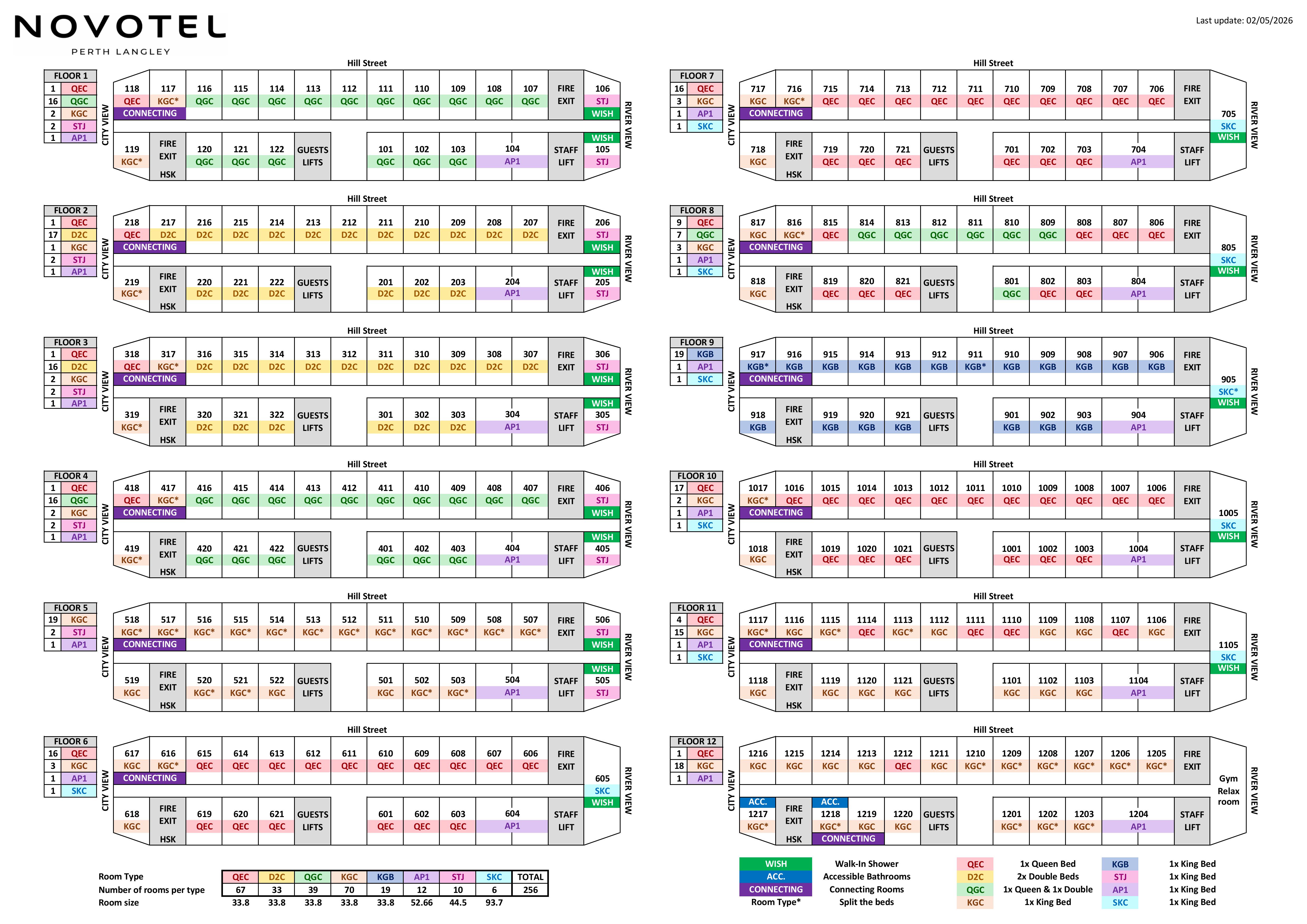 Novotel Langley Floor Plan